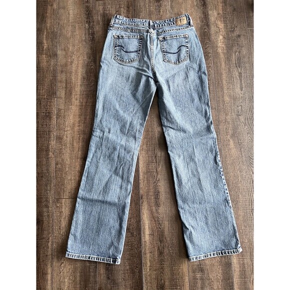 Signature Levi's Jeans Womens 12L (29X31) Blue Mid-Rise Bootcut Denim Misses - Picture 3 of 11